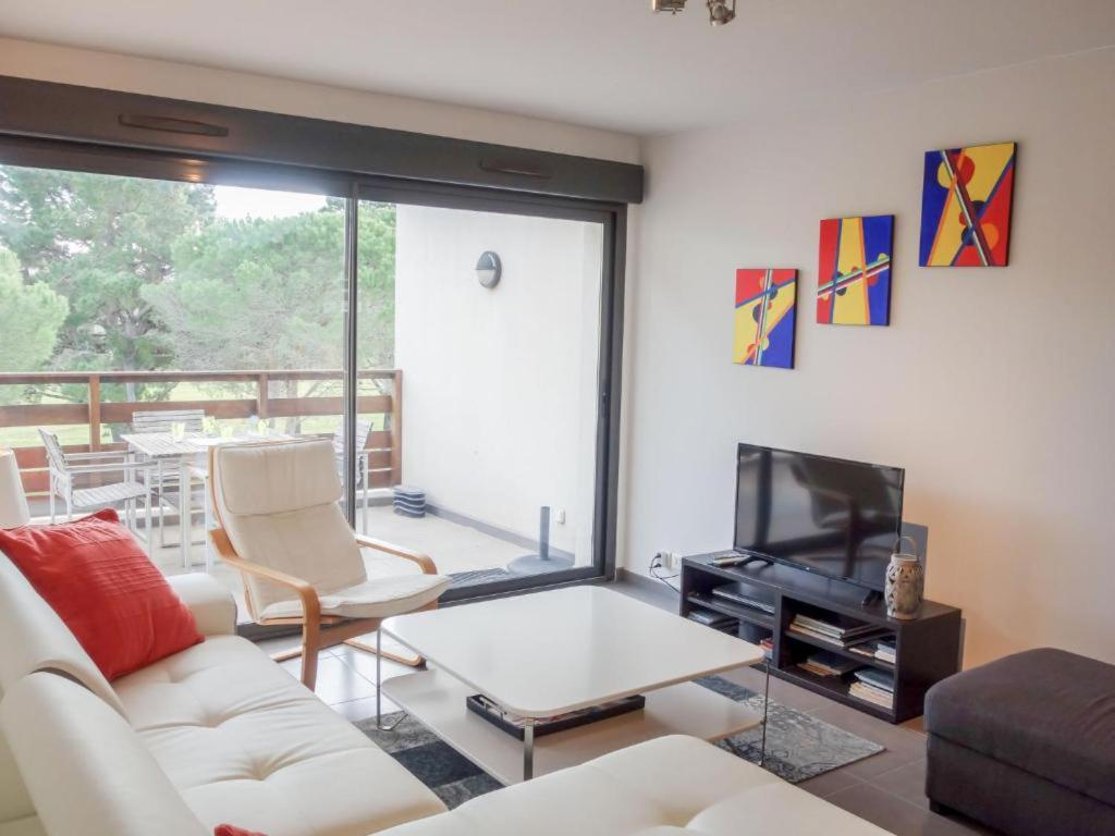 Vert Paradis - Vue Apaisante Sur Golf, Pins Parasols, 2E Etage - 80 M2 Dont Terrasse Avec Pergola, 2 Chambres, 3Et Iles, 3 Clim, Wifi - Piscine, Parking Et Park A Velos, Ascenseur - En Option Linge, Menage - Pistes Cyclables, Mer A Proximite Saint-Cyprien  Exterior foto
